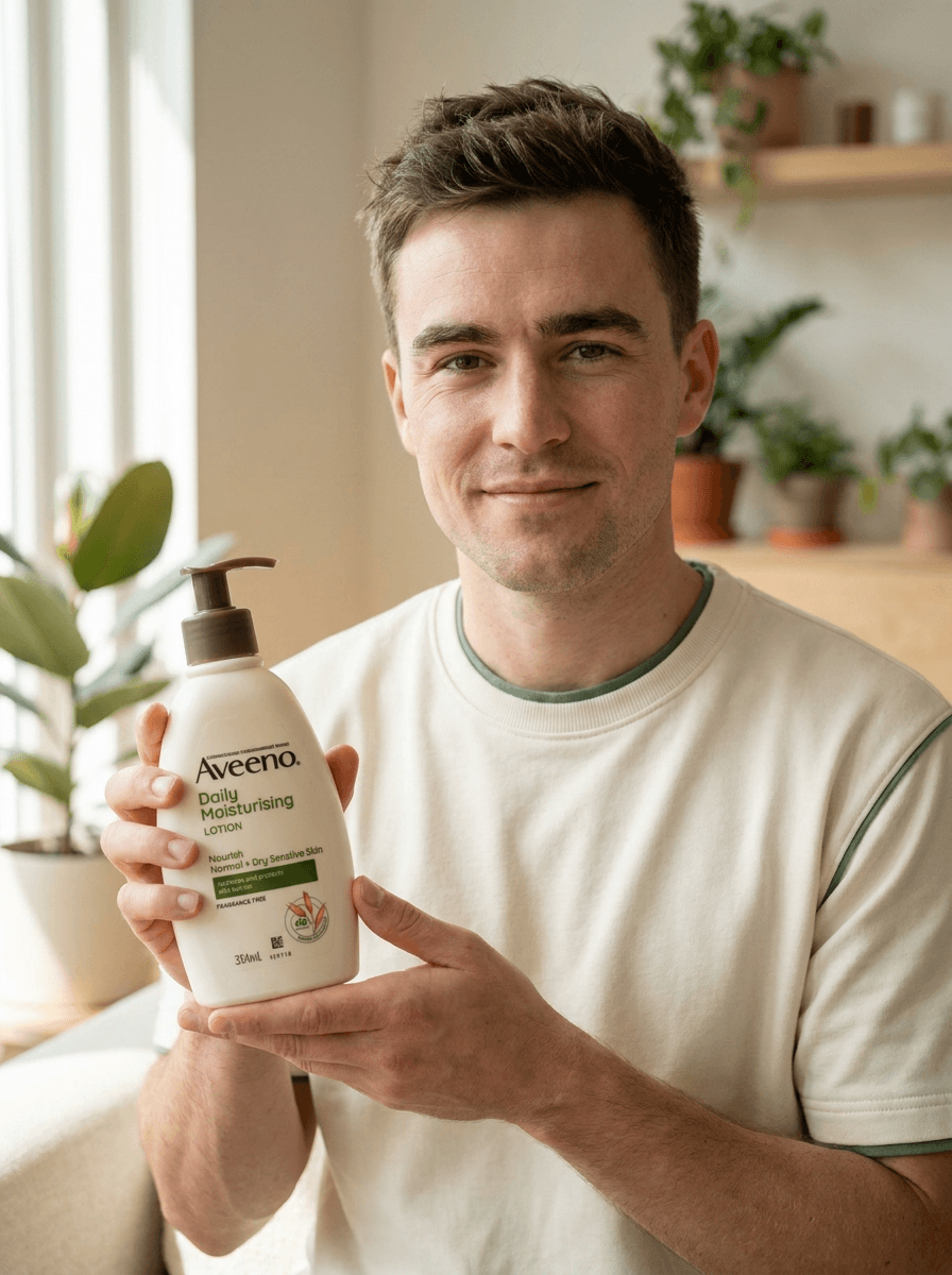 Skincare AI model photoshoot generated by Novabrand